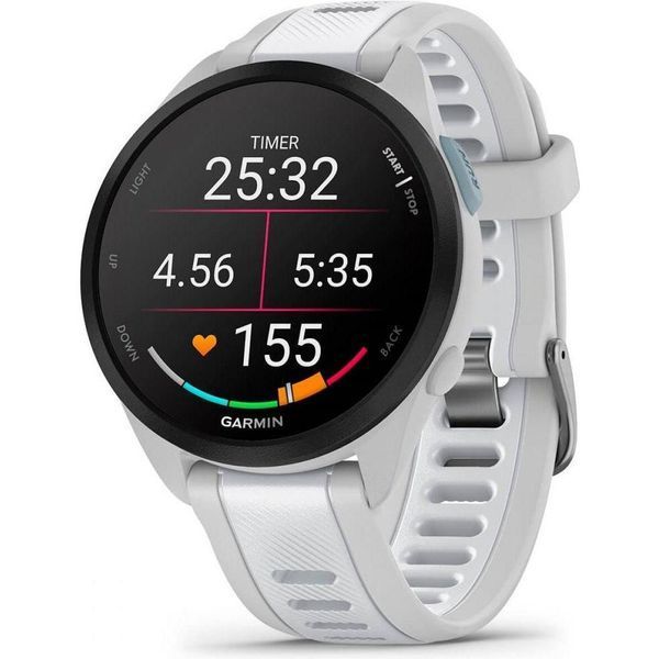 Смарт-годинник Garmin Forerunner 165 Mist Gray/Whitestone (010-02863-21/A1) 035066 фото