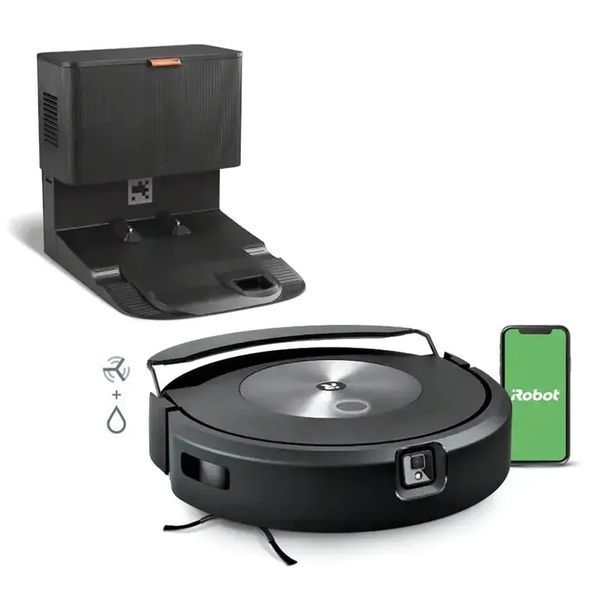 Робот-пылесос с влажной уборкой iRobot Roomba Combo j7+ 512231ua фото