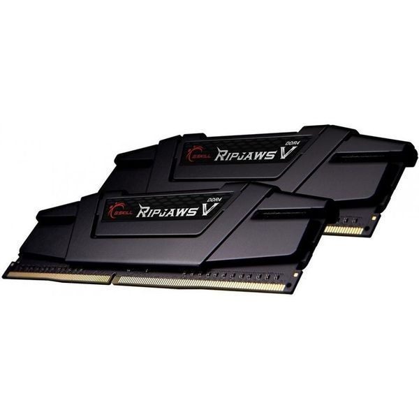 Память для настольных компьютеров G.Skill 64 GB (2x32GB) DDR4 3600 MHz Ripjaws V Black (F4-3600C18D-64GVK) 027760 фото