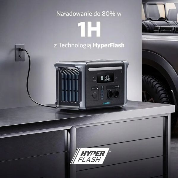 Зарядная станция Anker 757 PowerHouse 1229Wh 1500W 461127 фото