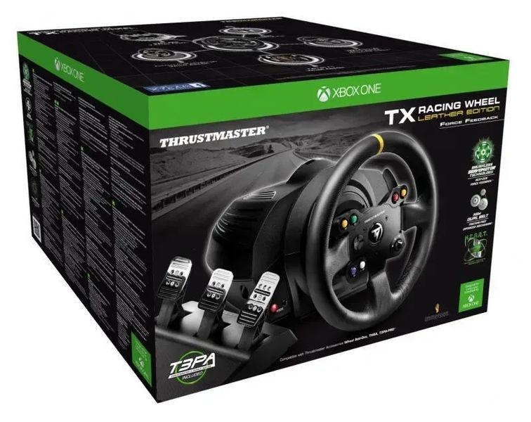 Комплект (руль, педали) Thrustmaster TX RW Leather Edition (4460133) 198163ua фото
