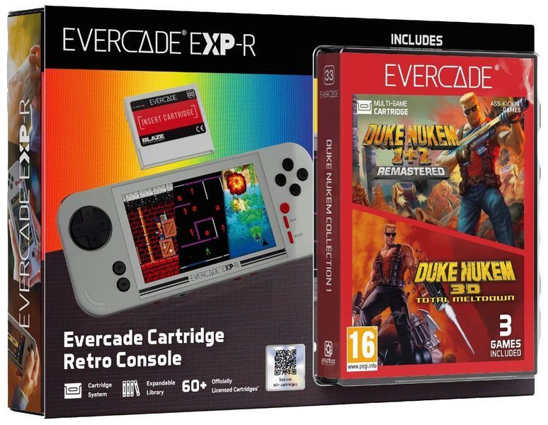 Консоль EVERCADE EXP-R + Duke Nukem Collection 1 2085870 фото
