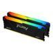 Пам'ять для настільних комп'ютерів Kingston Fury 32 GB (2x16GB) DDR4 3600 MHz Beast RGB Black (KF436C18BB2AK2/32) 033107 фото 1