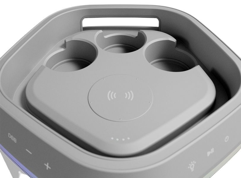 Power Audio AOC O3, 80 Вт, Bluetooth, акумулятор 12 годин, функція посилення басів, бездротова зарядка, IPX4 2010781 фото