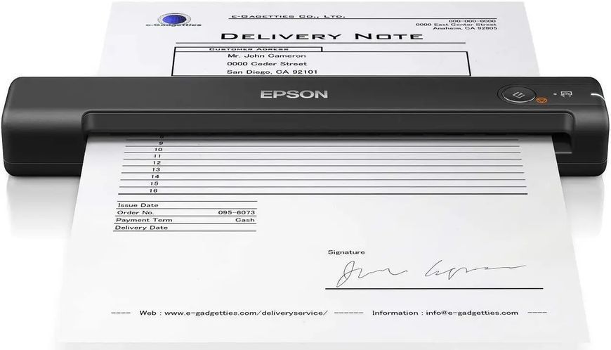 Сканер Epson WorkForce ES-50 (B11B252401) 037854 фото
