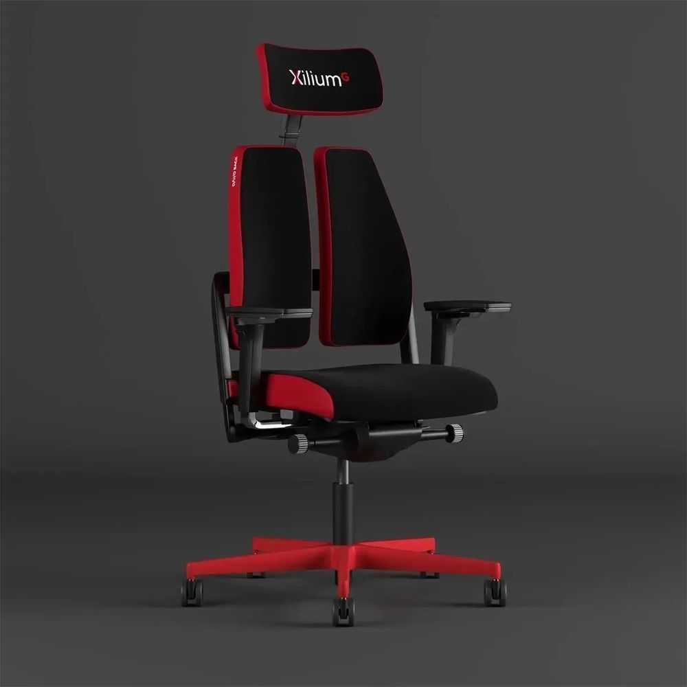 Компьютерное кресло для геймера Xilium G Red Edition 606570 фото