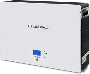Додатковий акумулятор для інвертора Qoltec LiFePO4 7,2 kWh 48V BMS LCD (53878) 010055 фото