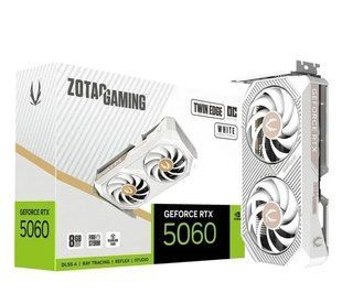 Видеокарта Zotac GeForce RTX 5060 Twin Edge OC White 8GB (ZT-B50600Q-10M) 615038 фото