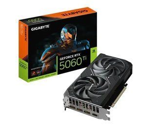 Видеокарта Gigabyte GeForce RTX 5060 Ti Windforce Max OC 16G (GV-N506TWF2MAX OC-16GD) 614987 фото