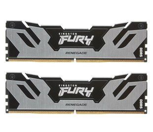 Пам'ять для настільних комп'ютерів Kingston Fury 32GB (2x16GB) DDR5 6400 MHz Renegade Silver (KF564C32RSK2-32) 032564 фото