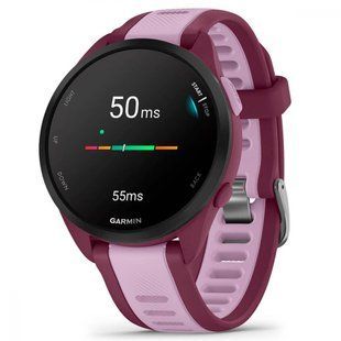 Смарт-годинник Garmin Forerunner 165 Music Berry/Lilac (010-02863-33/B3) 035067 фото