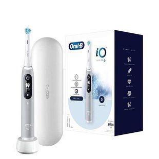 Електрична зубна щітка Oral-B iO Series 6 iOM6.1A6.1K Grey Opal 012798 фото