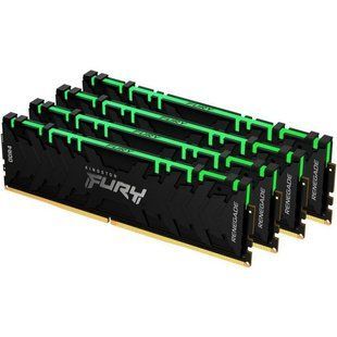 Пам'ять для настільних комп'ютерів Kingston FURY 32 GB (4x8GB) DDR4 3600 MHz Renegade RGB (KF436C16RBAK4/32) 033781 фото