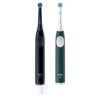 Набір з 2-х електричних зубних щіток Oral-B iO Series 2 DUO Night Black + Forest Green iOS2d.2ZZ9.0 572958 фото