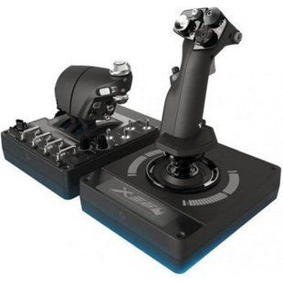 Джойстик Logitech X-56 Rhino Saitek Pro Flight (945-000059) 014221 фото