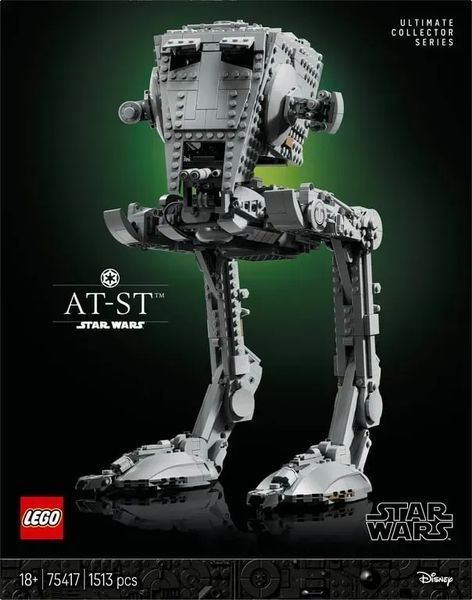 Блоковий конструктор LEGO Star Wars Крокохід AT-ST (75417) 613451 фото