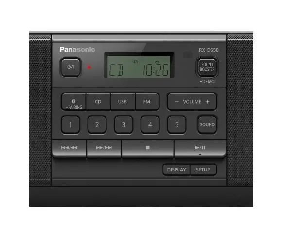 Радиоприемник Panasonic RX-D550E-K 039114 фото