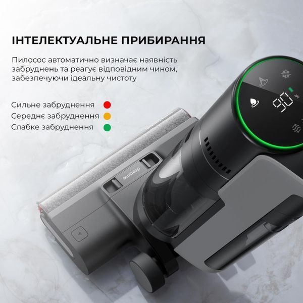 Вертикальний пилосос (1в1) / Миючий пилосос Dreame Wet&Dry Vacuum Cleaner H12 Pro (HHR25A) 008184 фото