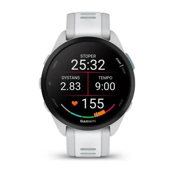 Смарт-часы Garmin Forerunner 165 Music Mist Gray/Whitestone (010-02863-31/B1) 614160 фото