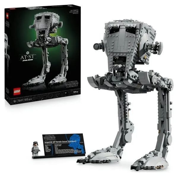 Блоковий конструктор LEGO Star Wars Крокохід AT-ST (75417) 613451 фото