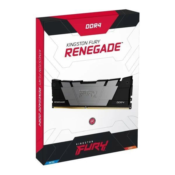 Память для настольных компьютеров Kingston Fury 32 GB (2x16GB) DDR4 4266 MHz Renegade Black (KF442C19RB12K2/32) 033108 фото