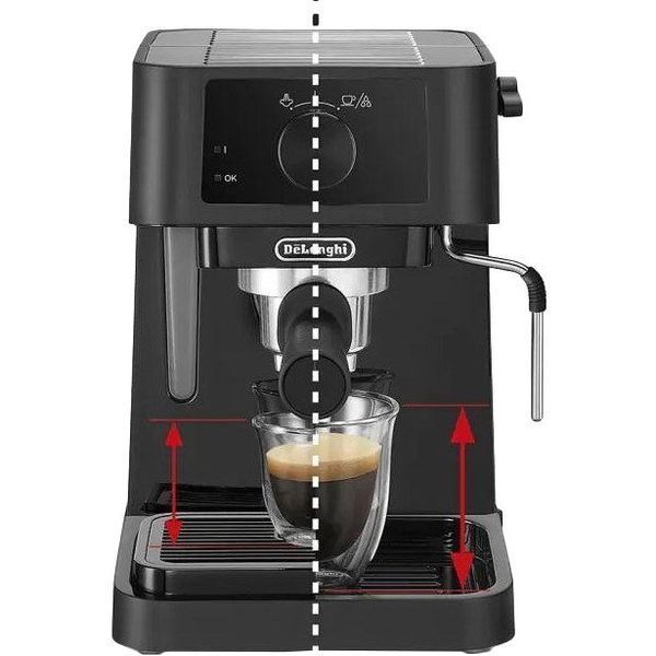 Рожковая кофеварка эспрессо Delonghi EC 230.BK 036054 фото