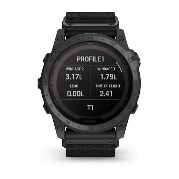 Смарт-часы Garmin Tactix 7 Pro Ballistics Edition S. Powered T. Watch w. Applied B. and Nylon Band (010-02704-20/21) 612677 фото