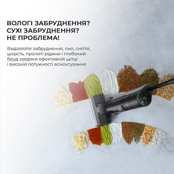 Вертикальний пилосос (1в1) / Миючий пилосос Dreame Wet&Dry Vacuum Cleaner H12 Pro (HHR25A) 008184 фото