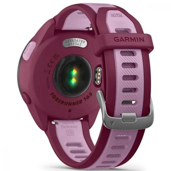Смарт-годинник Garmin Forerunner 165 Music Berry/Lilac (010-02863-33/B3) 035067 фото