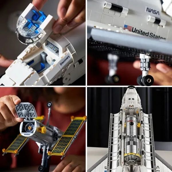 Блоковий конструктор LEGO Creator Космічний шаттл NASA Discovery (10283) 613489 фото