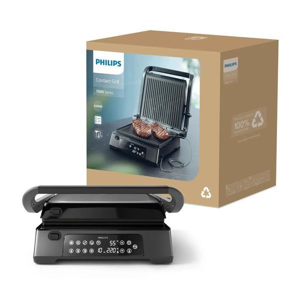 Електрогриль притискний Philips Series 7000 HD6307/70 568177ua фото