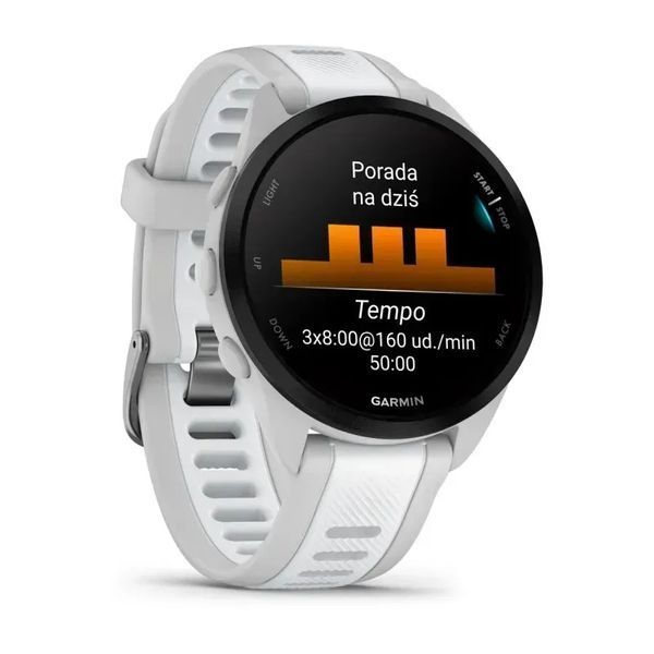 Смарт-часы Garmin Forerunner 165 Music Mist Gray/Whitestone (010-02863-31/B1) 614160 фото