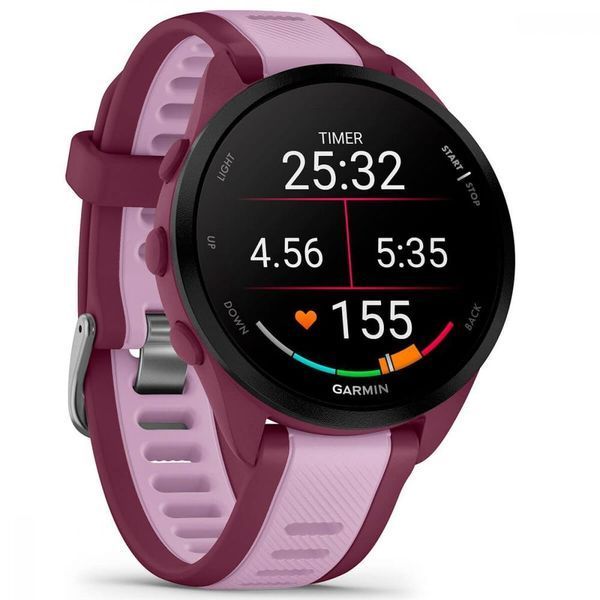 Смарт-годинник Garmin Forerunner 165 Music Berry/Lilac (010-02863-33/B3) 035067 фото