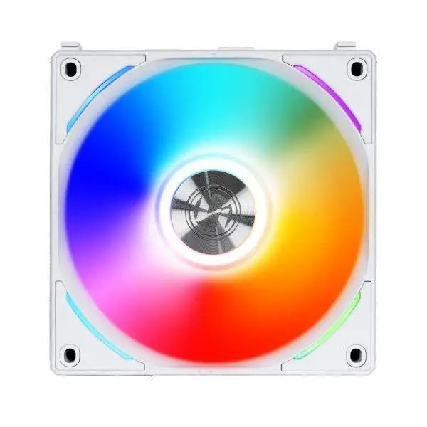 Вентилятор Lian Li UNI Fan AL120 ARGB 3-Pack with Controller White (UF-AL120-3W) 008502 фото