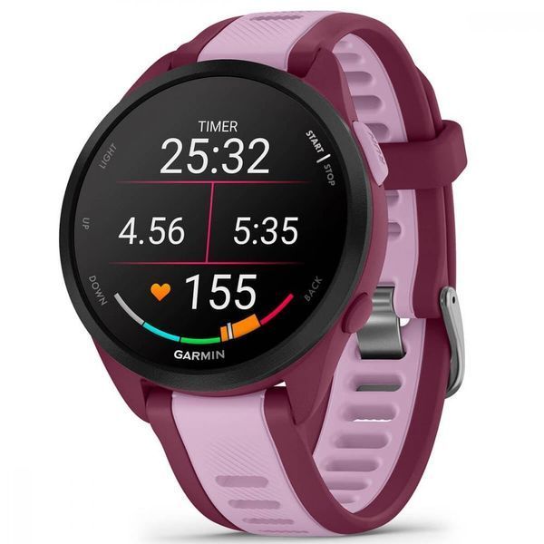 Смарт-годинник Garmin Forerunner 165 Music Berry/Lilac (010-02863-33/B3) 035067 фото