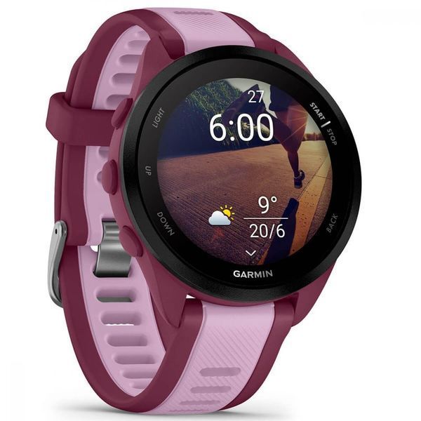 Смарт-годинник Garmin Forerunner 165 Music Berry/Lilac (010-02863-33/B3) 035067 фото