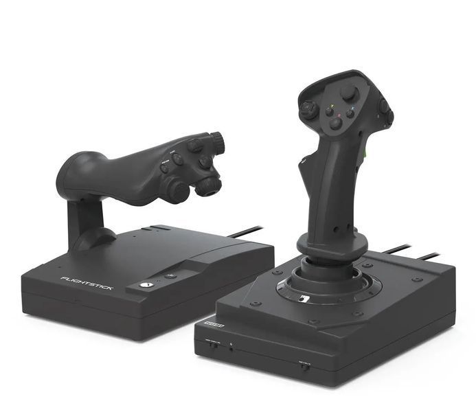 Джойстик, рычаг управления двигателем Hori XS/PC Flight Stick (MBS-015U) 013462 фото