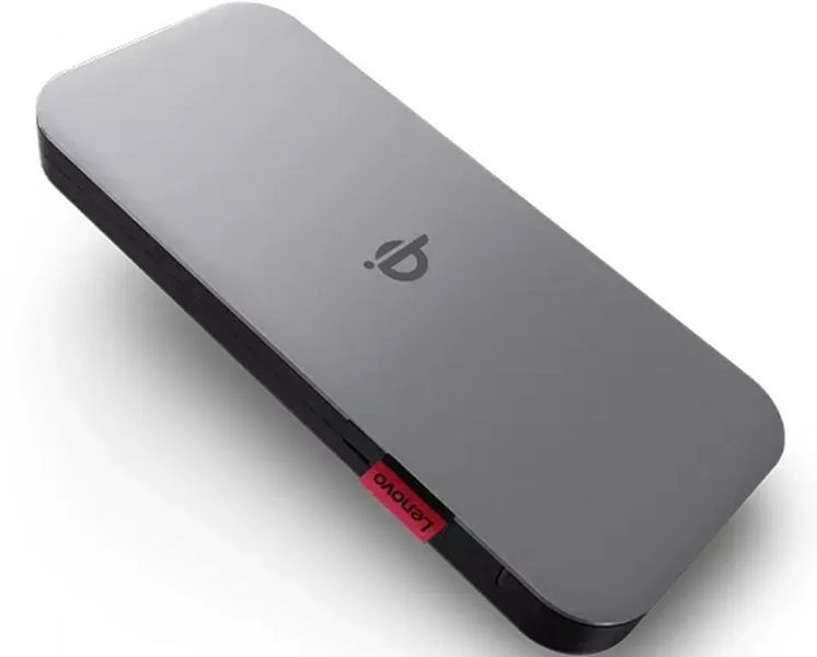 Внешний аккумулятор (павербанк) Lenovo Go Wireless Mobile Power Bank 10000 mAh Black (40ALLG1WWW) 613726 фото