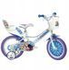 Дитячий двоколісний велосипед Kubisport Dino 14 Blue/Purple 591305 фото 1