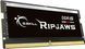 Пам'ять для ноутбуків G.Skill Ripjaws SO-DIMM 32 GB DDR5 4800 MHz (F5-4800S3434A16GX2-RS) 032586 фото 5