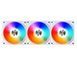 Вентилятор Lian Li UNI Fan AL120 ARGB 3-Pack with Controller White (UF-AL120-3W) 008502 фото 1