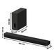 Саундбар SONY BRAVIA Theatre Bar 7 HT-A7100 + SA-SW7 Чорний 2129819 фото 2