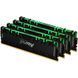 Пам'ять для настільних комп'ютерів Kingston FURY 32 GB (4x8GB) DDR4 3600 MHz Renegade RGB (KF436C16RBAK4/32) 033781 фото 1