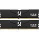 Память для настольных компьютеров Goodram 32 GB (2x16GB) DDR5 6000 MHz IRDM Black (IR-6000D564L36S/32GDC) 579668ua фото 1