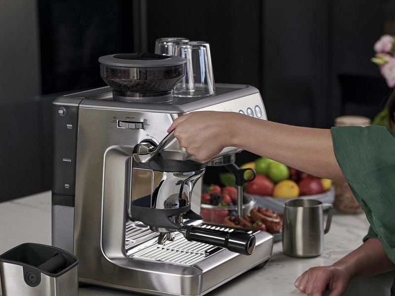 Кавоварка SAGE Barista Impress SES876BSS 521553 фото