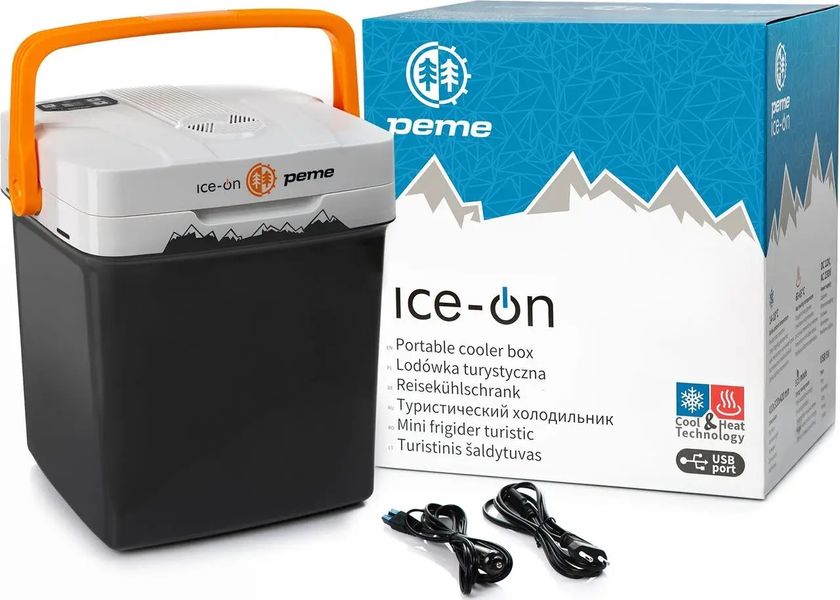 Портативный холодильник термоэлектрический Peme ice-on IO-27L Adventure Orange 310687 фото