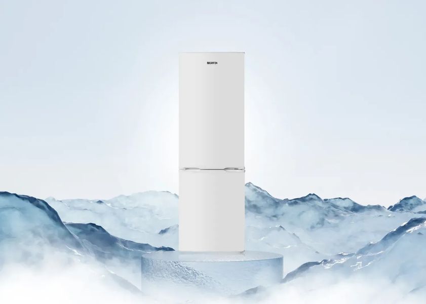Холодильник з морозильною камерою Grifon DFN-185W 580748ua фото