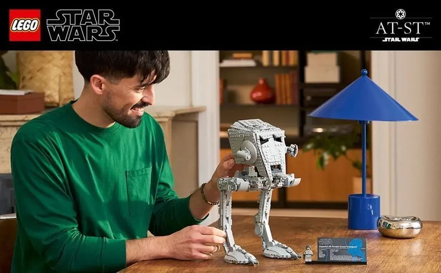 Блоковий конструктор LEGO Star Wars Крокохід AT-ST (75417) 613451 фото