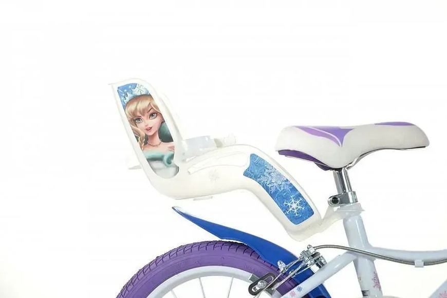 Дитячий двоколісний велосипед Kubisport Dino 14 Blue/Purple 591305 фото