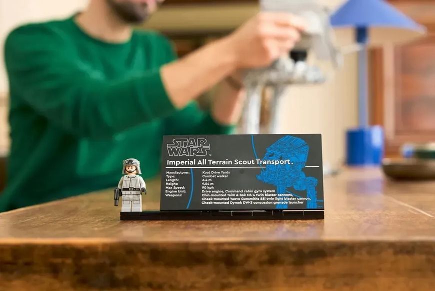 Блоковий конструктор LEGO Star Wars Крокохід AT-ST (75417) 613451 фото